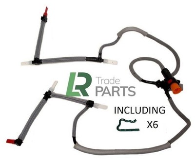FITS DISCOVERY 3 2.7 TDV6 DIESEL LEAK OFF PIPE, SENSOR & 6x PIPE CLIPS