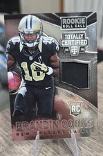 2014 Panini Totally Certified - Rookie Roll Call Jersey Brandin Cooks #RRC-BC...