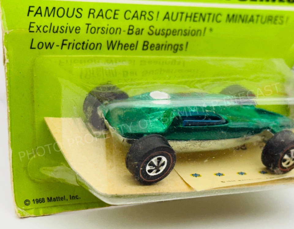 Hot Wheels Redline SHELBY TURBINE Verde HK Negro Interior ¡NUEVO EN BLÍSTER!!! Foto 3 de 4