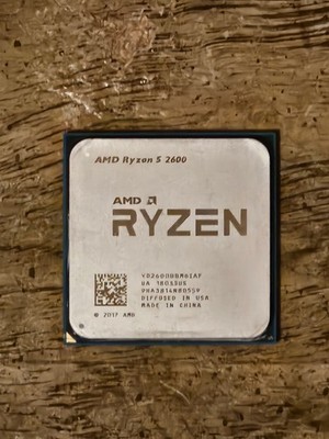 AMD Ryzen 5 2600, 3.9 GHz Six Core Processor + AMD Wraith Stealth Cooler