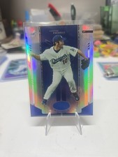 2004 Leaf Certified Materials - Hideo Nomo #73 Blue Mirror #19/50
