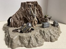 Vintage Star Wars DAGOBAH Playset 1981 Kenner - NEW FOAM - Muddy R2-D2 Yoda