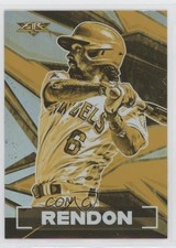 2021 Topps Fire Gold Minted Anthony Rendon #65 0a9a