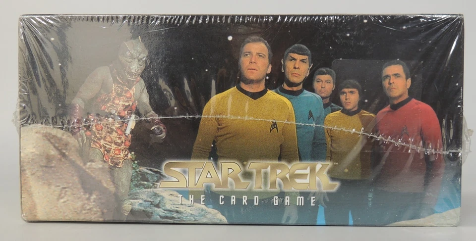 Star Trek the Card Game Fleer/Sky Box Sealed Case 12 starter Decks (1996) - Image 4 of 4