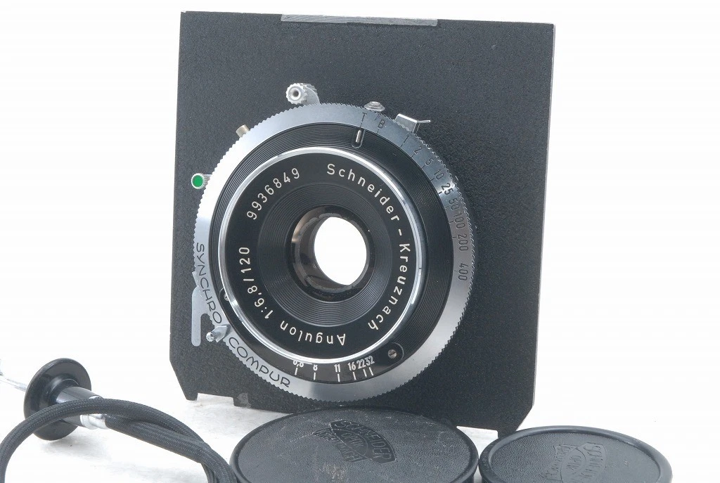 SCHNEIDER-KREUZNACH 65MM F8 Super-Angulon Lens with Synchro-Compur Shutter EUR 196,35 - FR