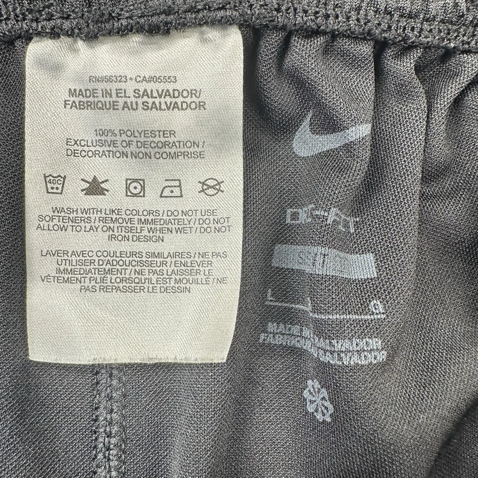 Pantalones Cortos Nike Dry Park III Entrenamiento de Fútbol Hombres Talla Grande Negro BV6857-010 Foto 2 de 4