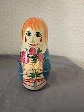 vintage russian matryoshka nesting dolls