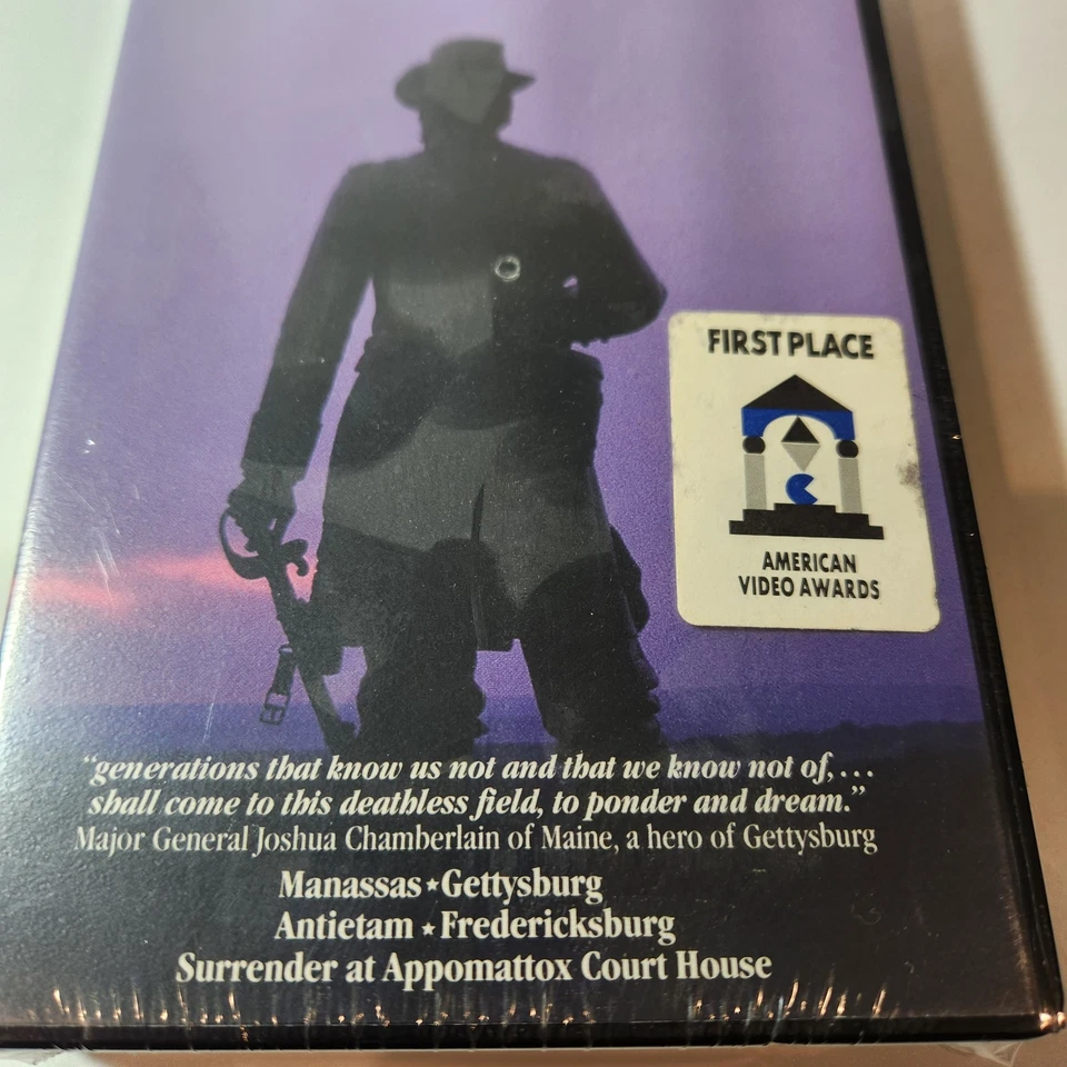 Touring Civil War Battlefields VHS VCR Video Tape Movie American History Foto 4 de 4