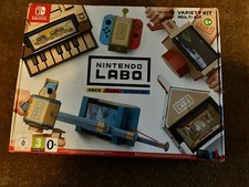 Used Nintendo Labo Variety Kit Complete Except For First 2 Toy Con Sheets