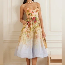 Zimmermann Garden picnic Dress Size 0