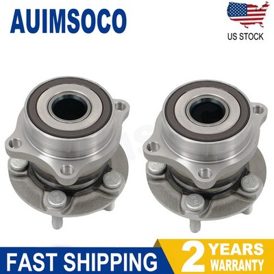 2Pc Cubo Rodamiento Rueda Trasero For 2008-2014 Subaru Impreza Sedan / Hatchback