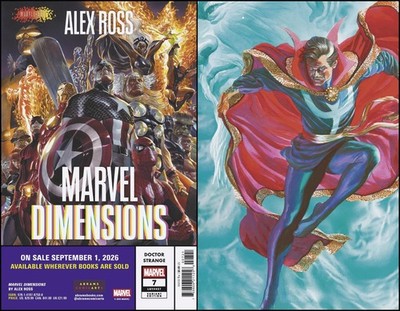 DOCTOR STRANGE #7 ALEX ROSS MARVEL DIMENSIONS VARIANT (MARVEL COMICS 2026)
