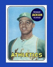 1969 Topps Set-Break #260 Reggie Jackson NR-MINT *GMCARDS*