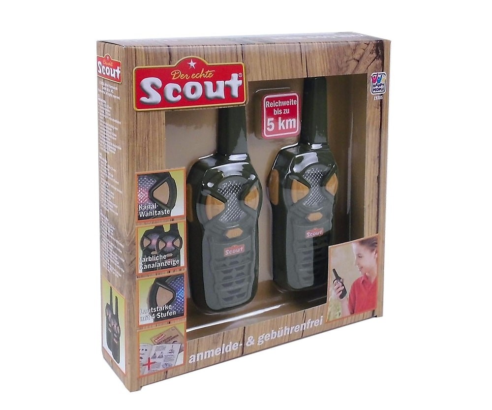 Scout Walkie Talkie Funksprechgerte 2 Stck ca 5km Reichweite 40239259 7890₽