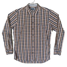 Bugatti Justin 100 Cotton Contrast Flip Cuff Button Down Oxford Mens M 39 40
