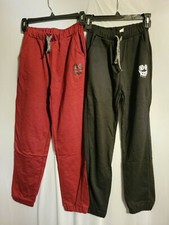 Cartoon Character 2 pack Joggers Maroon and Black Shein Kids 11-12yr New