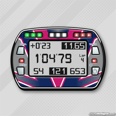 KOSMIC 2015 STIL ALFANO PRO III EVO GEL AUFKLEBER - KARTING