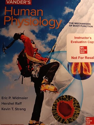 (INSTRUCTOR'S ) (TEXT ONLY) Vander's Human Physiology-NEW HARDCOVER.