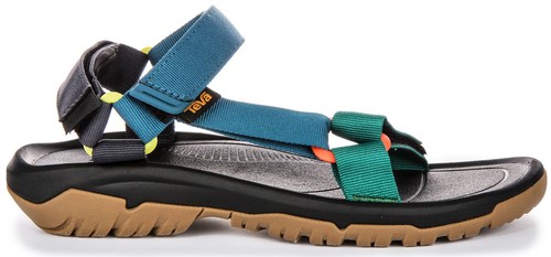 Sandalia Teva con tiras Hurricane secado rápido senderismo vegana para hombre azul multi EE. UU. 8-13 - Imagen 2 de 6