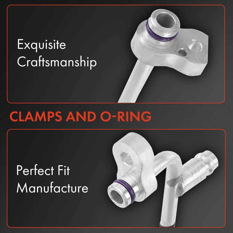 Manguera de refrigerante aire acondicionado línea de líquido para Audi A6 13-18 A6 Quattro 14-18 A7 Quattro Foto 3 de 4