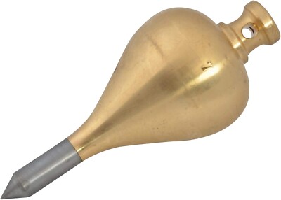  Monument 254T Messing Plumb Bob 450g (16oz) Größe 7 MON254
