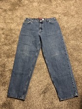Mens 36x32 Vintage 90s Levi’s Loose Silver Tab Denim Jeans Blue Made In USA