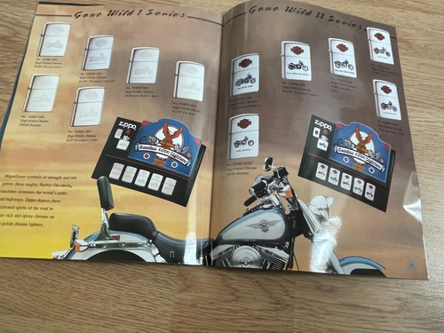 Vintage zippo Catalog Harley Davidson Soar With Eangles 1997!! - Picture 7 of 8
