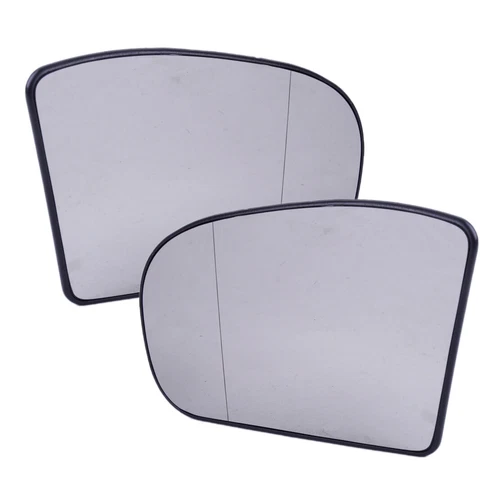 Useful 2x Door Mirror Glass Wide Angle Fit for Mercedes Benz E C Class W211 W203 - Picture 1 of 9