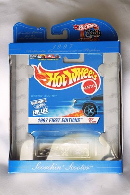Hot Wheels Scorchin' Scooter - First Edition 1997, 1/64, Long Card - État Occasion
