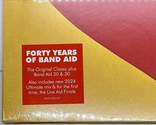 BAND AID🎄Do They Know It's Christmas? 2024 40th Anniversary LP 🇬🇧UK Import🆕 - Picture 3 of 8