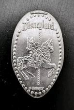 DL0214, Carousel, Disneyland, Minnie Mouse, Elongated Quarter