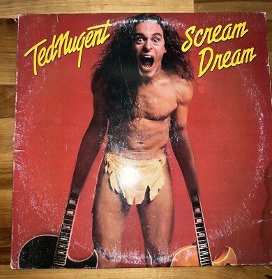 TED NUGENT - SCREAM DREAM (vintage Vinyl Record Album LP, 1980