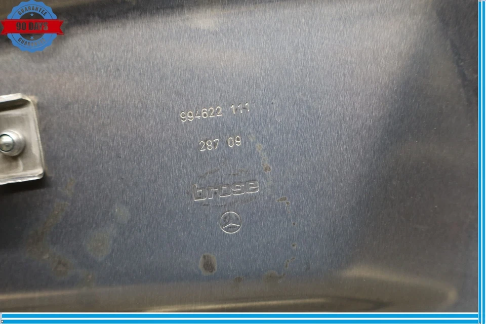 07-13 Mercedes S400 Front Right Side Door Window Regulator Panel W/O Motor Oem - Image 3 of 4