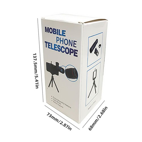 18-faches Handy-Kameraobjektiv, aufsteckbares Zoom-HD-Teleskopobjektiv für Smart - Zdjęcie 7 z 9