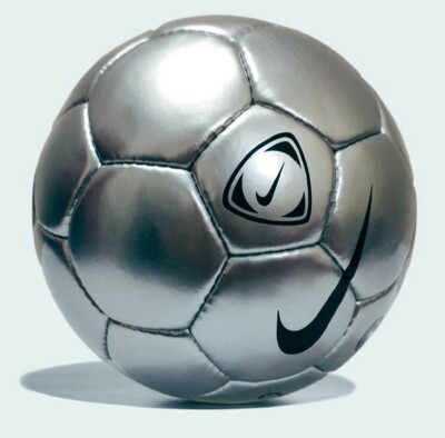 Scorpion Nike Chrome Football, Silver Handmade Soccer Match Ball