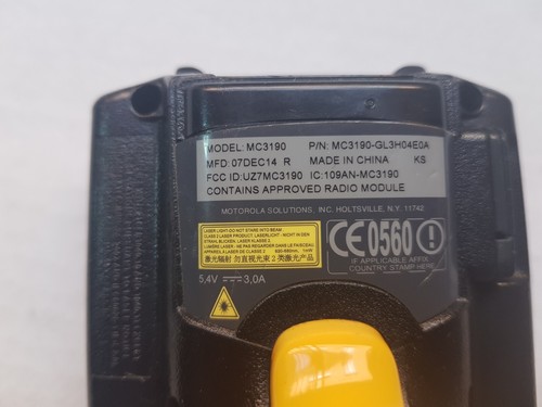 1 x Used Zebra Motorola Symbol MC3190 Gun CE6.0 P/N: MC3190-GL3H04E0A Lot #1248 - Photo 6 sur 14