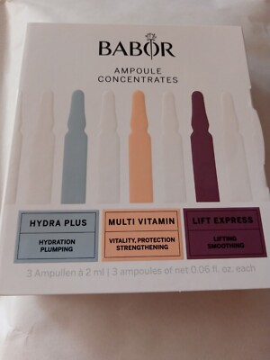 Babor Ampoule Concentrates Ampullen Hydra Plus Multi Vitamin Lift Express 3x 2ml