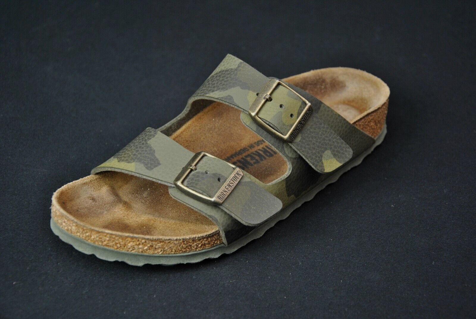 Birkenstock Arizona Sandals Camo Camouflage 36 L Narrow Shoes