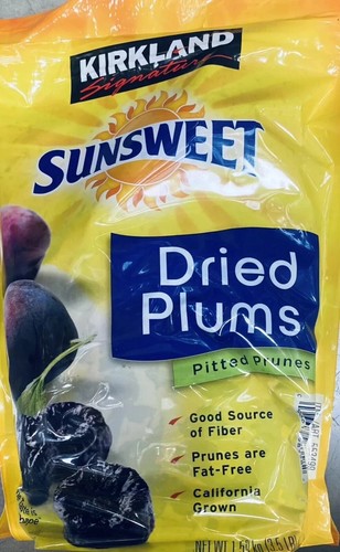 Kirkland Signature Sunsweet Dried Plums Pitted Prunes 1.58kg - California Grown - Picture 3 of 5