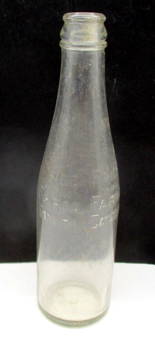 Vintage Catsup Bottle Embossed "Pride of the Farm Tomato Catsup" eBay