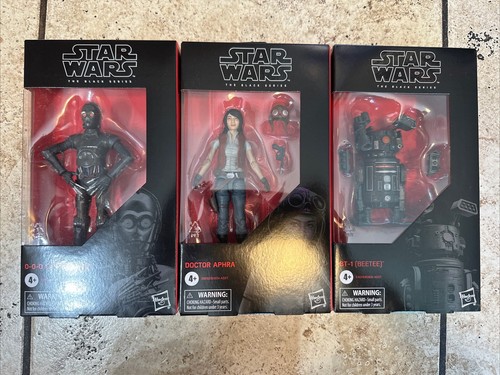 STAR WARS BLACK SERIES DOCTOR APHRA, BT-1, 0-0-0
