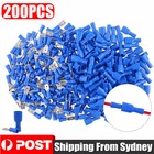 200Pcs Terminal Electrical Wire Connector Kit Assorted Insulated Crimp Spade AU