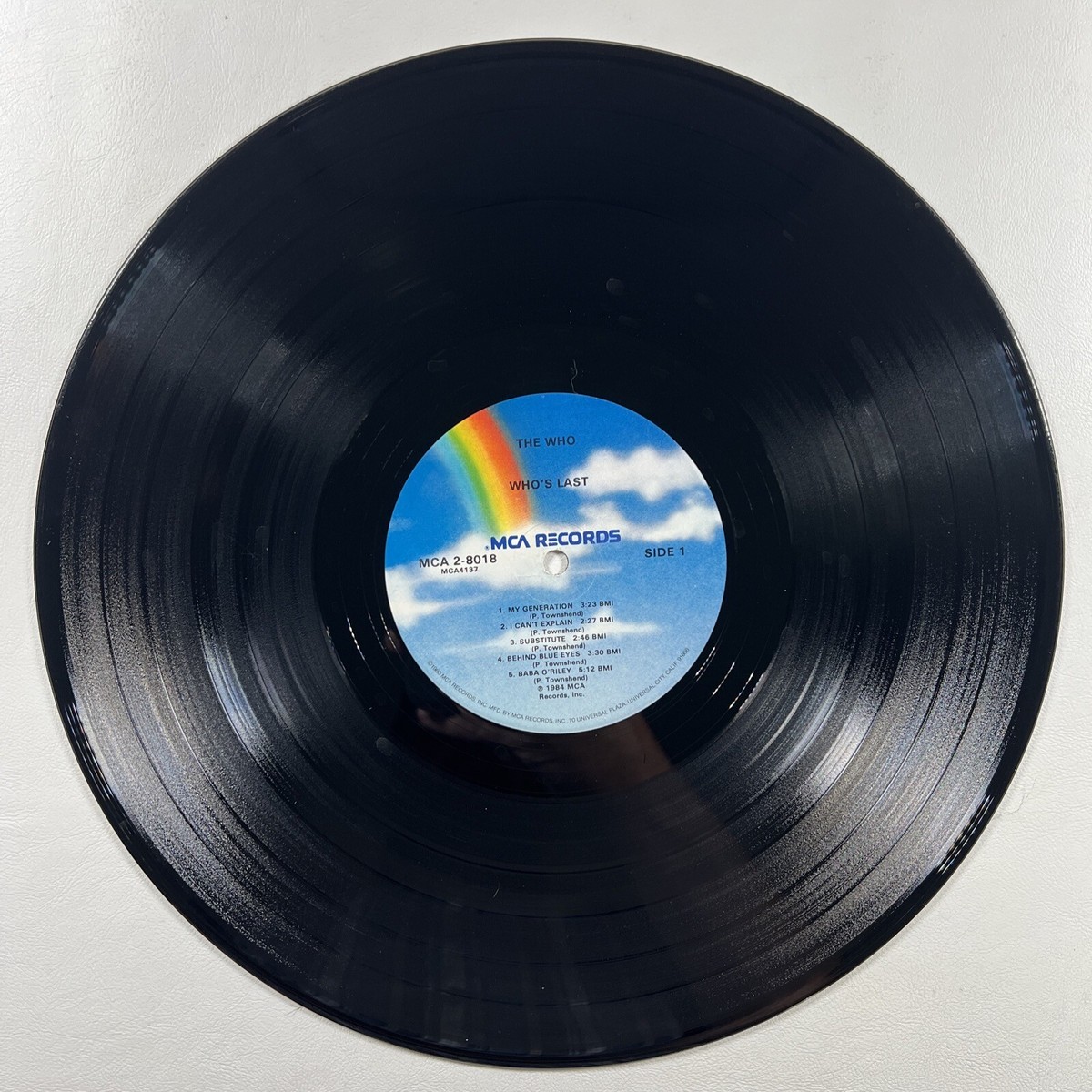 THE WHO  レコード　MCA Records THE WHO レコード MCA Records The Who “Who's Last” 2LP/MCA