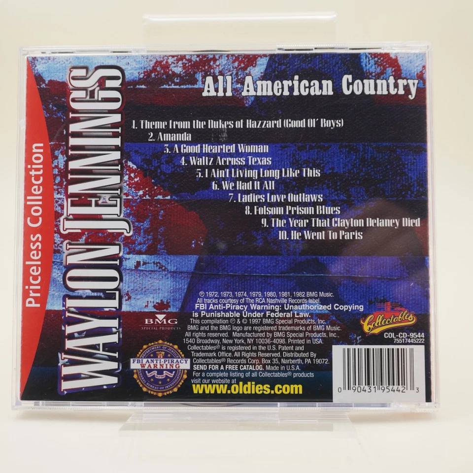 Waylon Jennings – All American Country (Priceless Collection) | CD | sehr gut - Bild 2 von 2