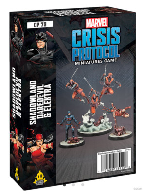 Marvel Crisis Protocol Shadowland Daredevil & Elektra Ninja NEW in BOX Expansion