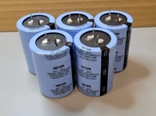 Mallory LPX222M200H9P3 2200uF 200V Aluminum Capacitors Lot of 5