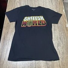 Sheeesh World Futuristic Tee Shirt Size M #21695