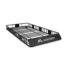ARKSEN 84 x 39 x 6 Inch Universal 150LB Heavy Duty Roof Rack Cargo with Exten...