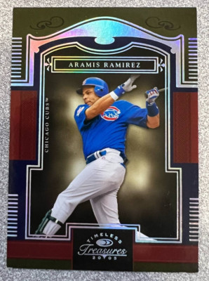 ARAMIS RAMIREZ Chicago Cubs 2005 Timeless Treasures Silver #68 MLB #33/50