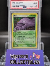 2006 Pokemon EX Legend Maker 11 Muk-Holo PSA 9